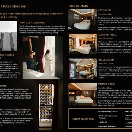 The Gravitique Hotel Khaosan Bangkok Ngoại thất bức ảnh